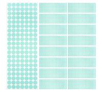 BESTonZON 1000pcs 15mm High Temperature Masking Tape Dots, Heat Resistant Adhesive Circles for Automotive Painting, Car Detailing, and Spray Painting Protection