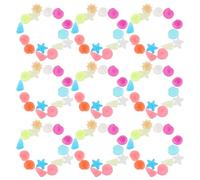 BESTonZON 1000pcs Luminous Pebbles Glow in The Dark Stones 1.5cm Small Plastic Aquarium Glow Rocks for Fish Tank Garden Decorative Fluorescent Cobblestones