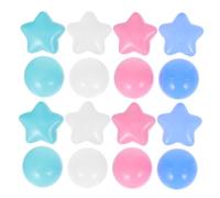 BESTonZON 100pcs Colored Ocean Balls for PE Plastic Balls for Play Pits and Interactive Play in Mixed Pastel Colors Promotes Motor Skills and Sensory Development
