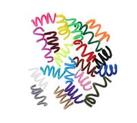 BESTonZON 100pcs DIY Chenille Stems Colorful Cat Wool Spring Plush Sticks for Cat Making Assorted Colors Craft Supplies to Engage Kittens and Distract Pets From Biting