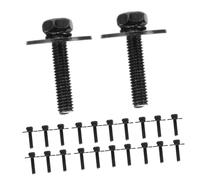 BESTonZON 100pcs Metal Drum Lug Nuts Replacement Drum Set Screws for Screw Washers