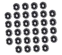 BESTonZON 100pcs Microphone Cover U-type O-type Thin Mic Protector for Karaoke Machine Non-woven Protective Covers Voice Tube
