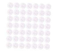 BESTonZON 100pcs Non-woven Microphone Breathable Protective Mic for Ktv Reduce Wind Impurities Easy to Install Replace Microphone Hygiene