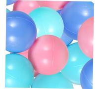 BESTonZON 100Pcs PE Ocean Balls for Pits Play Balls Party Game Props for Childrens Indoor Outdoor Activities