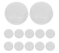 BESTonZON 100pcs Plastic Rattles Noise Maker Replacement for Doll Bell Box DIY Sensory Toys for Boys and Girls Ringing Sound Inserts