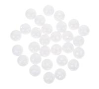 BESTonZON 100pcs Round Ball Bells Plush Toy Insert Sound Maker for Doll Noise Maker Bells Hollowed Design Fun Toy Instruments