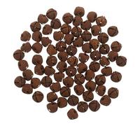 BESTonZON 100pcs Vintage Rustic Iron Craft Bells for Christmas Decorations with Charming Handcrafted Look and Unique Rustic Design, for Home and Xmas Party Props