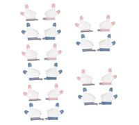 BESTonZON 10pairs Mittens for Newborns Teething Gloves for Boy Girl Cut Resistant Gloves Safety Accessories Stop Thumb Sucking Finger Biting Protection Comfortable Material