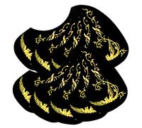 BESTonZON 10pcs Acoustic Guitar Pickguard Water Drop Shaped Scratch Guard Plate for Guitar Protection Pickguard Parts