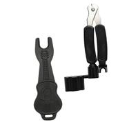 BESTonZON 10pcs Bass Guitar String Winder Weathered Guitar Peg Remover Tool Stringed Instrument Tool