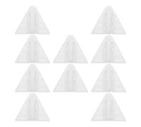 BESTonZON 10pcs Boy Girl Safety Locks for Sliding Doors Cabinet Safety Latches Window Security Locks Adhesive Proofing Latches for Wardrobe and Glass Doors