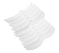 BESTonZON 10pcs Bra Liners for Sweat under Breast Chafing Pads Non-woven Washable Wing Shaped Rectangle Moisture Wicking Sweat Absorption for Women Travel Daily Wear