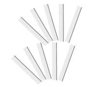 BESTonZON 10pcs Classical Guitar Nut Replacement Beef Bone Material Acoustic Guitar Nut Blanks