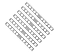 BESTonZON 10pcs Electric Guitar Pickup Spacer Bar 6-string Humbucker Metal Pickup Keeper Bar 5.2mm Width Height Adjustment Strip for Guitar Accessories