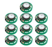 BESTonZON 10pcs External Magnetic Loudspeakers Mini Replacement Speakers for DIY Electronic Devices and Phones