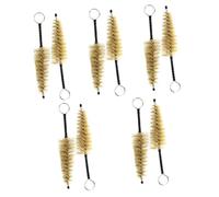 BESTonZON 10pcs Flute Cleaning Brush Lightweight Portable Cleaning Tool for Alto Sax Clarinet and Flute Maintenance Dense Bristles for Care and Convenience