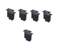 BESTonZON 10pcs Guitar Battery Box Guitar Battery Case for Live Performances and Studio Use