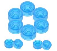BESTonZON 10pcs Guitar Footswitch Toppers Plastic Guitar Effect Caps Pedal Toppers for Effects Pedal Board