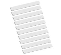 BESTonZON 10pcs Guitar Nut Replacement Bone Nut Blanks for Guitar Bone for Acoustic Guitar Bone Nut Acoustic Guitar Bass Guitar Electric Guitar Cool for Guitar Players White Beef Bone