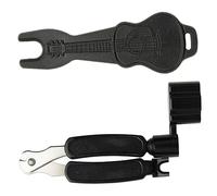 BESTonZON 10pcs Guitar String Winder Tool Bridge Pin Puller for Electric Acoustic Bass Practical String Winders for Stringed Instrument Repair and Maintenance