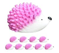 BESTonZON 10pcs Hedgehog Model Decoration Garden Ornament Tiny Hedgehog Statue Hedgehog Animals Outdoor Gardens Animal Statues Miniatures Forest Animal Figures Purple Resin
