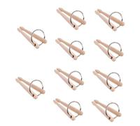 BESTonZON 10pcs Keychain Drum Stick Cute Keychain Custom Key Ring Ornament Creative for Friends