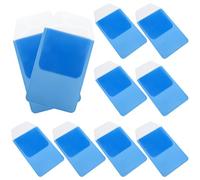 BESTonZON 10Pcs Light Blue Nurse Pen Pocket Protectors for Shirts Small Doctors Pen Storage Pouch for Daily Use Medical Office Bag