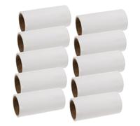 BESTonZON 10pcs Lint Roller Refills Tearable Adhesive Sheets Heavy Duty Pet Hair Remover Refill for Carpet Couch Clothes Home Office School White