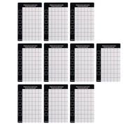 BESTonZON 10pcs Magnetic Screw Memory Mat Tool Tray for Screws Magnet Work Pad Phone Repair Storage