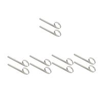 BESTonZON 10pcs Metal Trumpet Slide Pull Rings Trumpet Pull Ring and Finger for Musical Instrument Part and Cornet Accessories