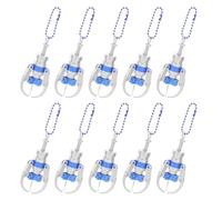BESTonZON 10pcs Mini Claw Keychain Pendants Colorful Plastic Grabbing Machine Charms for Handbags Backpacks Keys Versatile Lightweight Decorative Accessories