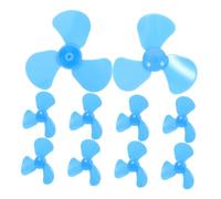 BESTonZON 10Pcs Mini Fan Leaves for Motor Accessories Plastic DIY Fans with Compact Design for Student Science Experiments and Learning Projects
