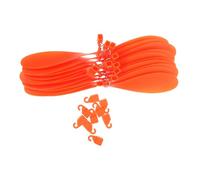 BESTonZON 10pcs Model Plane Propeller Parts Kit Blade Accessories for Educational Science Projects Compatible Glider Tiger Helicopter Propeller Props and Vane Blades for Planes