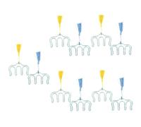 BESTonZON 10pcs Music Page Clip with Tassel Music Book Holder for Piano Guitar and Violin Iron Design Easy to Use for Various Books and Scores