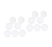 BESTonZON 10pcs Pacifier Storage Box Transparent Protective Case for Pacifiers Multi-Purpose Holder for Solid Food Toys for Travel Home Organization