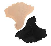 BESTonZON 10pcs Pick Pattern Self Adhesive Pickguard Sticker for Guitar Scratch Plate Accessory to Protect Folk Guitar