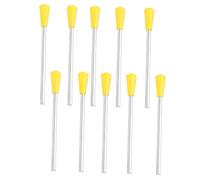 BESTonZON 10pcs Plastic Triangle Iron Mallets Set Sticks, Preschool Educational Percussion Instrument Accessories for Early Childhood Music Learning