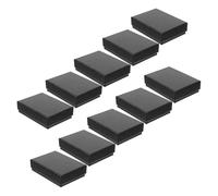 BESTonZON 10pcs Pocket Watch Box Square Cardboard Organizer Protective Storage Case for Watches and Jewelry Portable Display Holder for Men Women Packaging