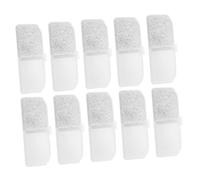 BESTonZON 10pcs Replacement Activated Carbon Filters for Pet Water Fountain Dispenser Efficient Water Cleaning Filter Pads for Cat and Dog Automatic Drinking Fountain