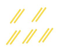 BESTonZON 10pcs Silicone Drum Stick Caps Quiet Drumsticks Drum Stick Practice Tips Mute Damper Pad Stand Accessory Snare Accessories