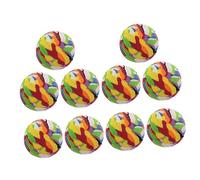 BESTonZON 10Pcs Soft Cat Ball Micro Elastic Pet Teaser Balls for Indoor Play Durable Safe Chasing for Cats for Entertainment