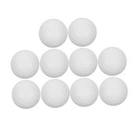 BESTonZON 10pcs Soft Foam Golf Stress Balls for Indoor Outdoor Practice Backyard Training Squeeze Balls Elastic Solid Design Realistic Golf Skill Improvement