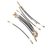 BESTonZON 10Pcs Violin Tail Cord Replacement Nylon Rope Set for 4/4 3/4 Violins Accessory Kit for Instrument Endpin Upgrade