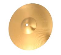 BESTonZON 12-inch Hi Hat Cymbal Drum Accessory Hi-hat Part for Drum Kit Percussion Instruments Compatible Jazz Set Replacement