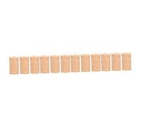 BESTonZON 12 Pcs Flute Cork Piccolo Flute Cleaning Tool Supplies Flute Repair Tools Instrument Accessories Music Instrument Corks Corker Flute Protector Creative Instrument Corks Wood