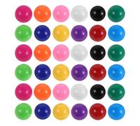 BESTonZON 120Pcs Solid Color Replacement Marbles for Kids Marble Run Game Math Teaching Aid with Small Balls for Counting and Logical Thinking Development