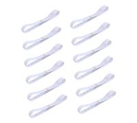 BESTonZON 12pcs Diaper Strap Belt Diaper Fixing Buckle Nappy Pins Safety Lock for Boy Girl
