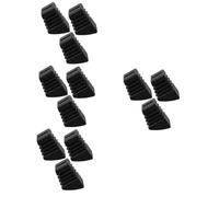 BESTonZON 12pcs Drum Rubber Feet for Cymbal Stand Rack Feet Leg Cover for Percussion Parts Non Slip Rubber Pads Drum Replacement Kit
