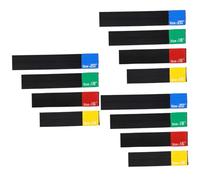 BESTonZON 12pcs Elastic Belt Dampener for Drumming Practice Pad Cymbal Mute Pad for Silent Drum Kit Practice Sessions