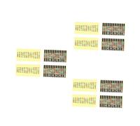 BESTonZON 12pcs Guitar Finger Guide Note Decals for Fretboard Sticker Fret Guide Label for Beginner Guitar Scale Stickers Sticky Labels for Music Random Color